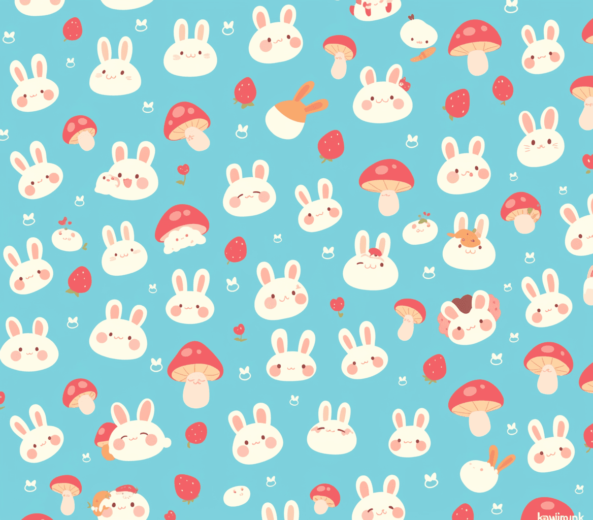 Bunny West original repeating artwork