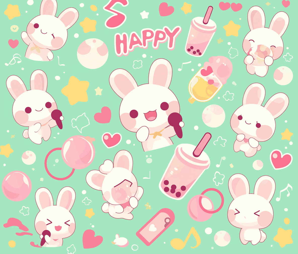 Bunny 294 original repeating artwork