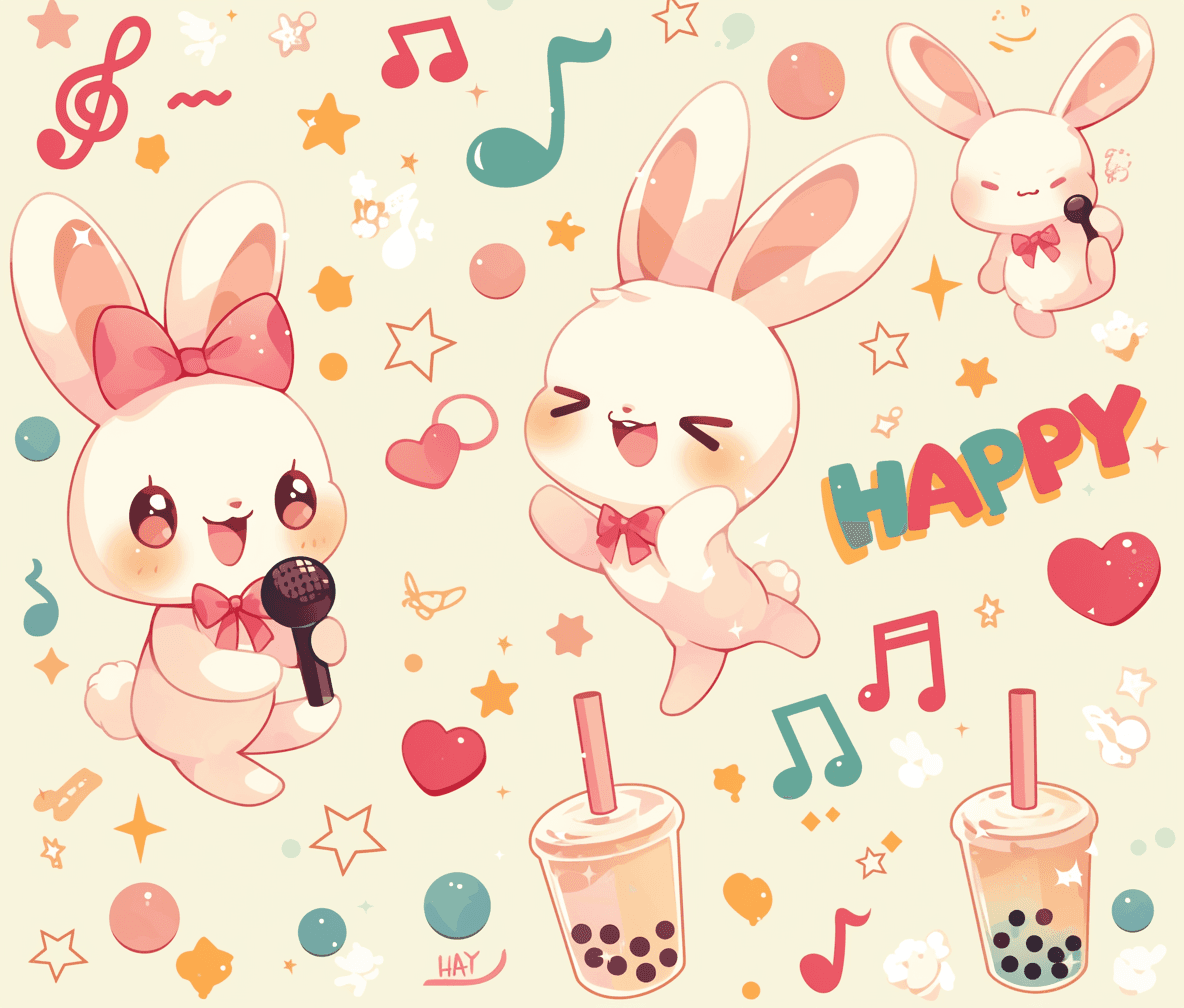 Bunny 293 original repeating artwork