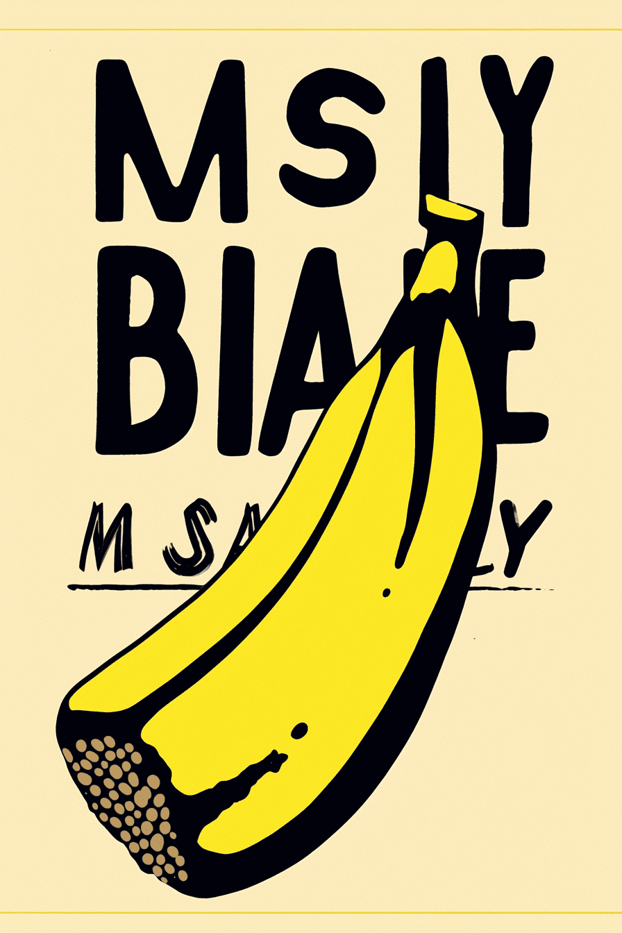 Banana Gang original repeating artwork