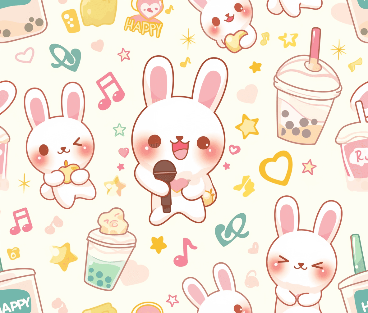 Bunny 261 original repeating artwork