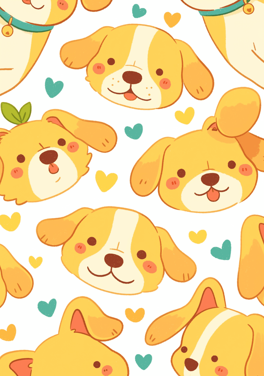Dog 178 original repeating artwork
