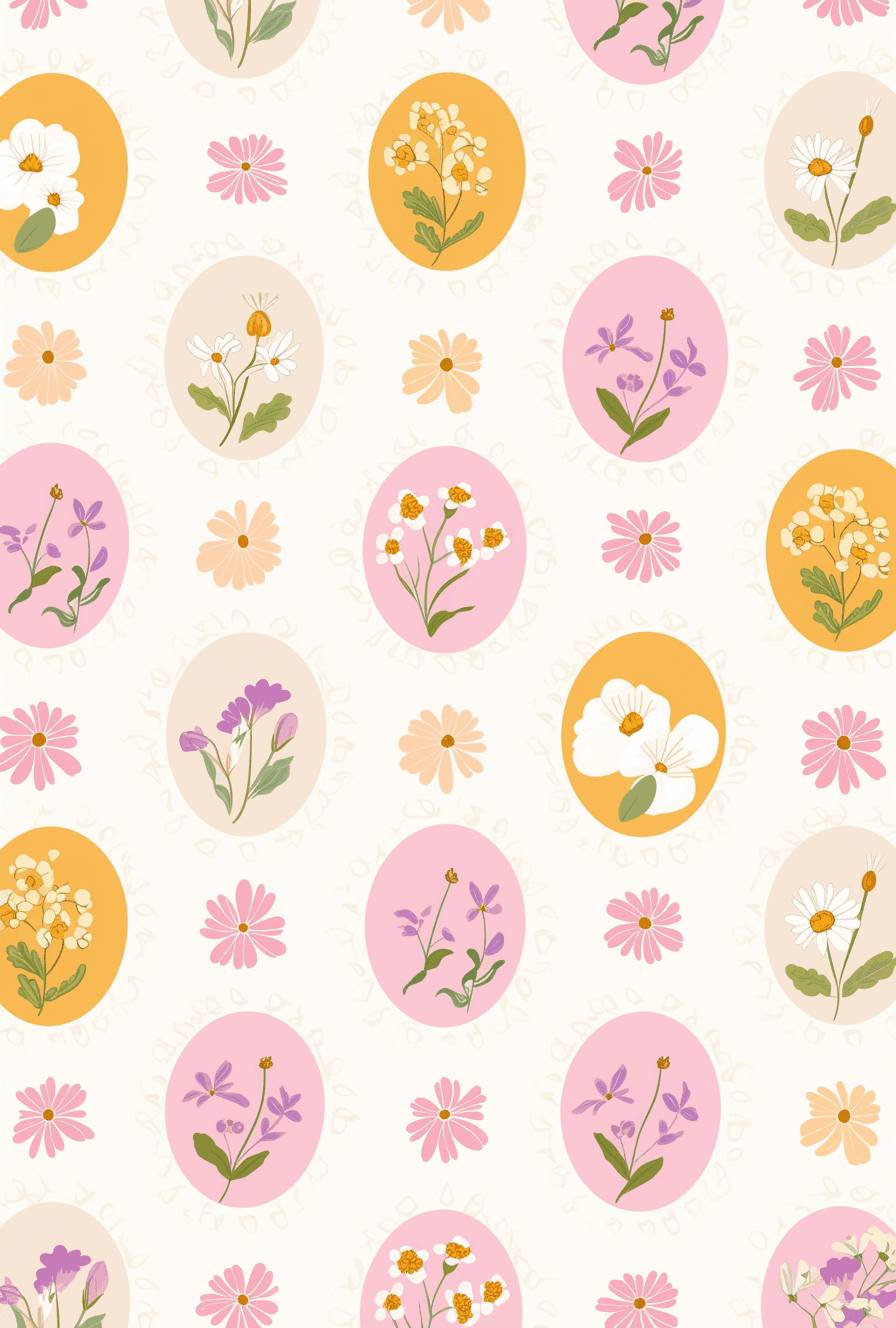 Blossom 696 original repeating artwork