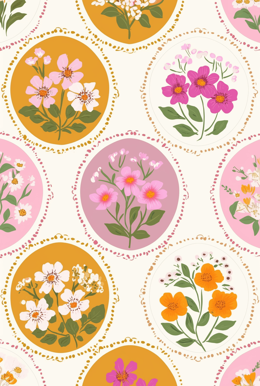 Blossom 862 original repeating artwork