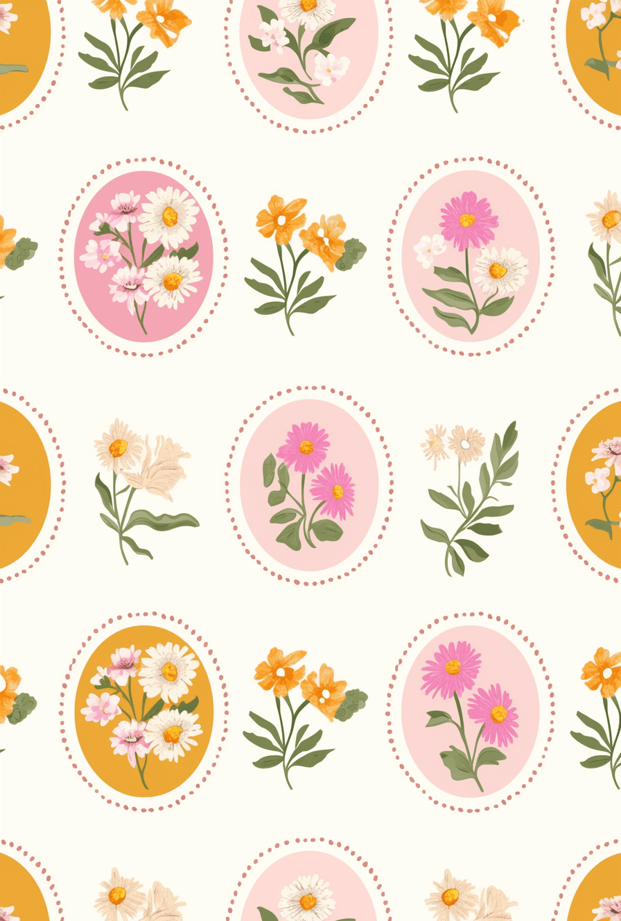 Blossom 646 original repeating artwork