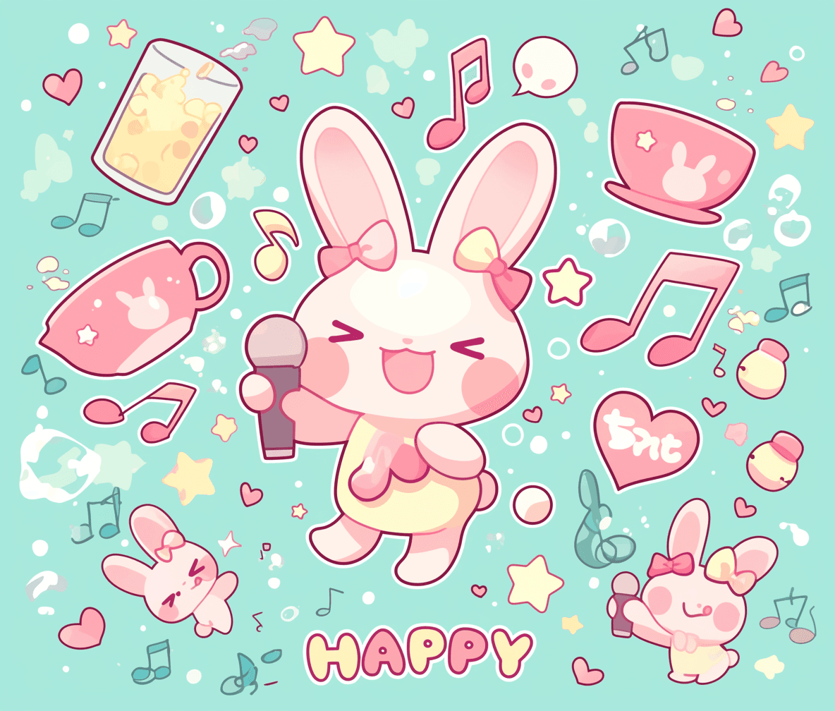 Bunny 229 original repeating artwork