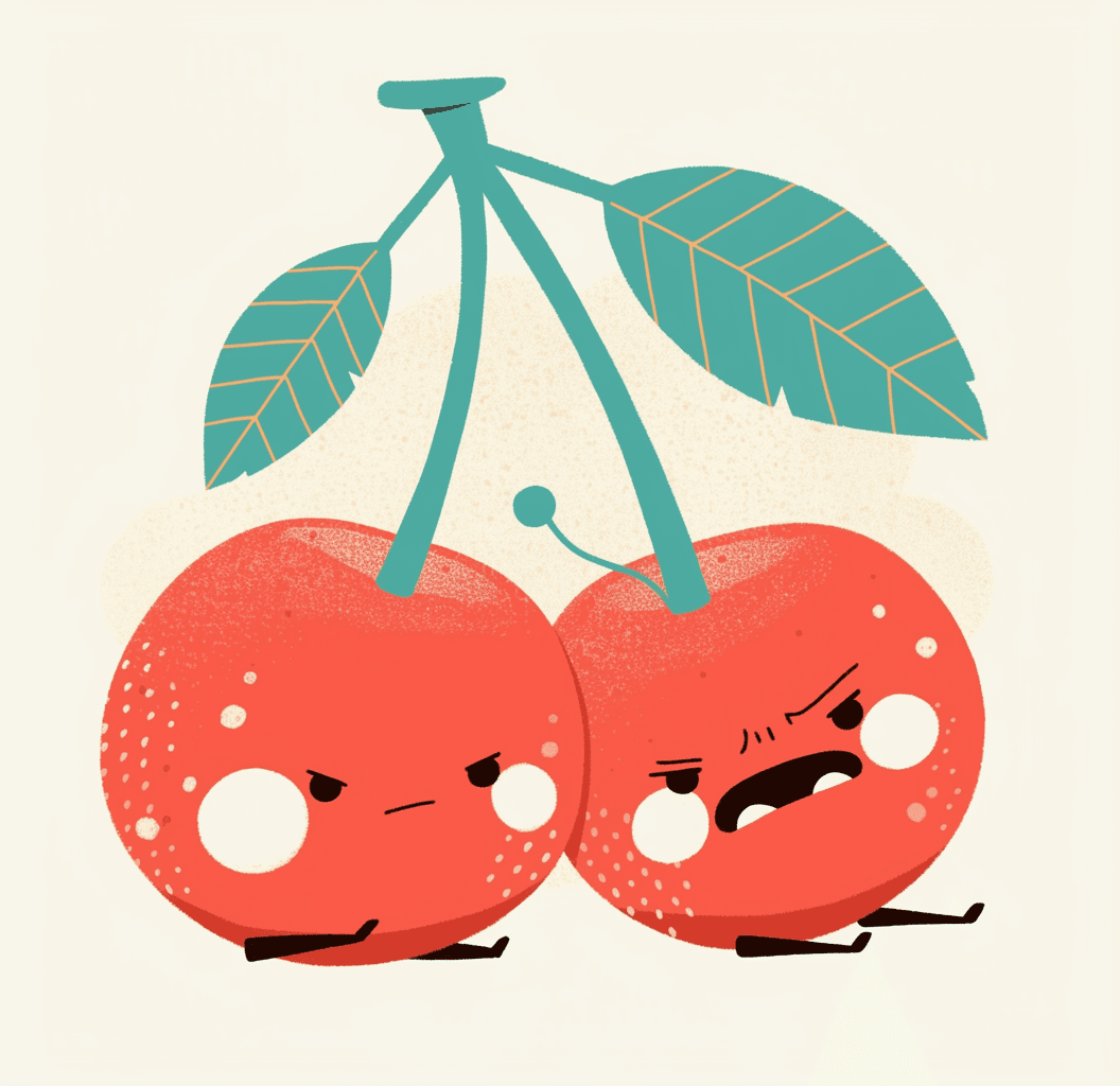 Cherry East original repeating artwork