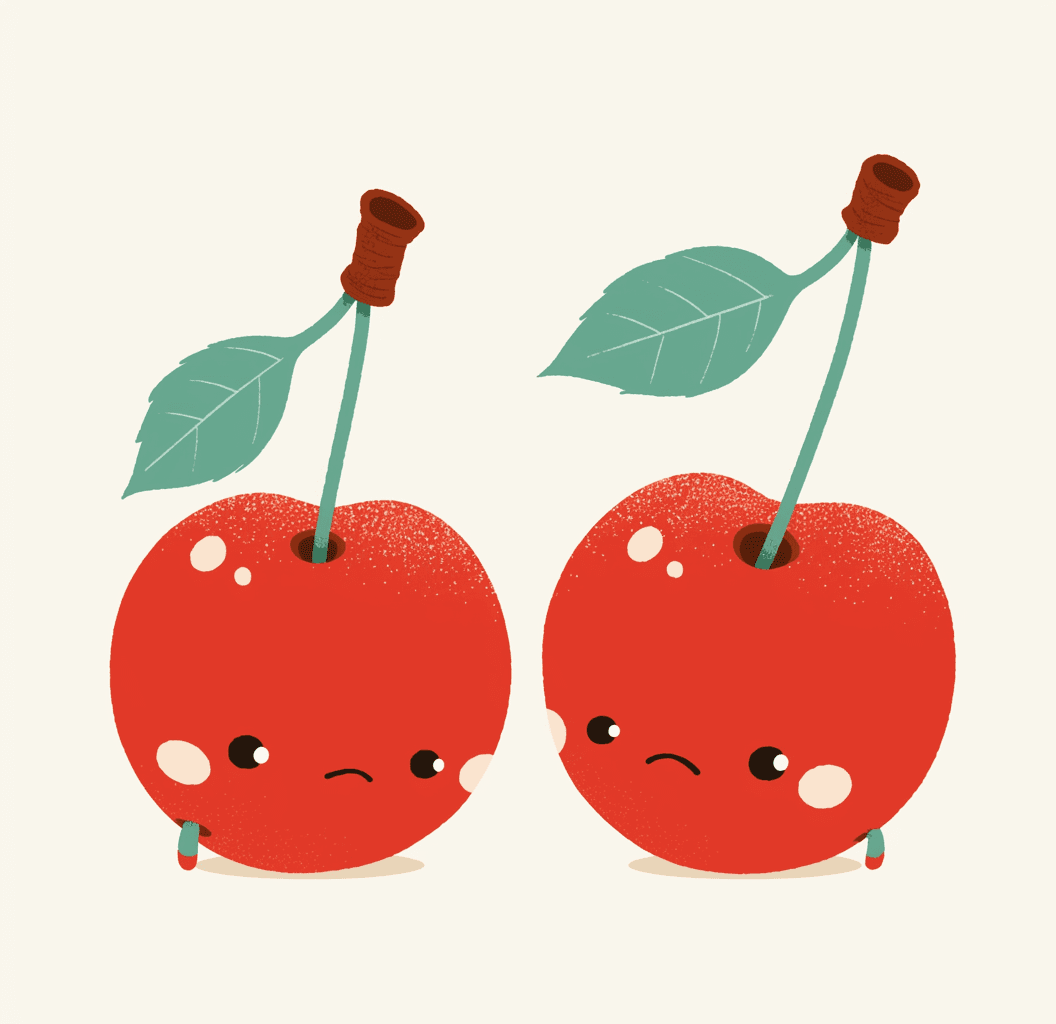 Cherry North original repeating artwork