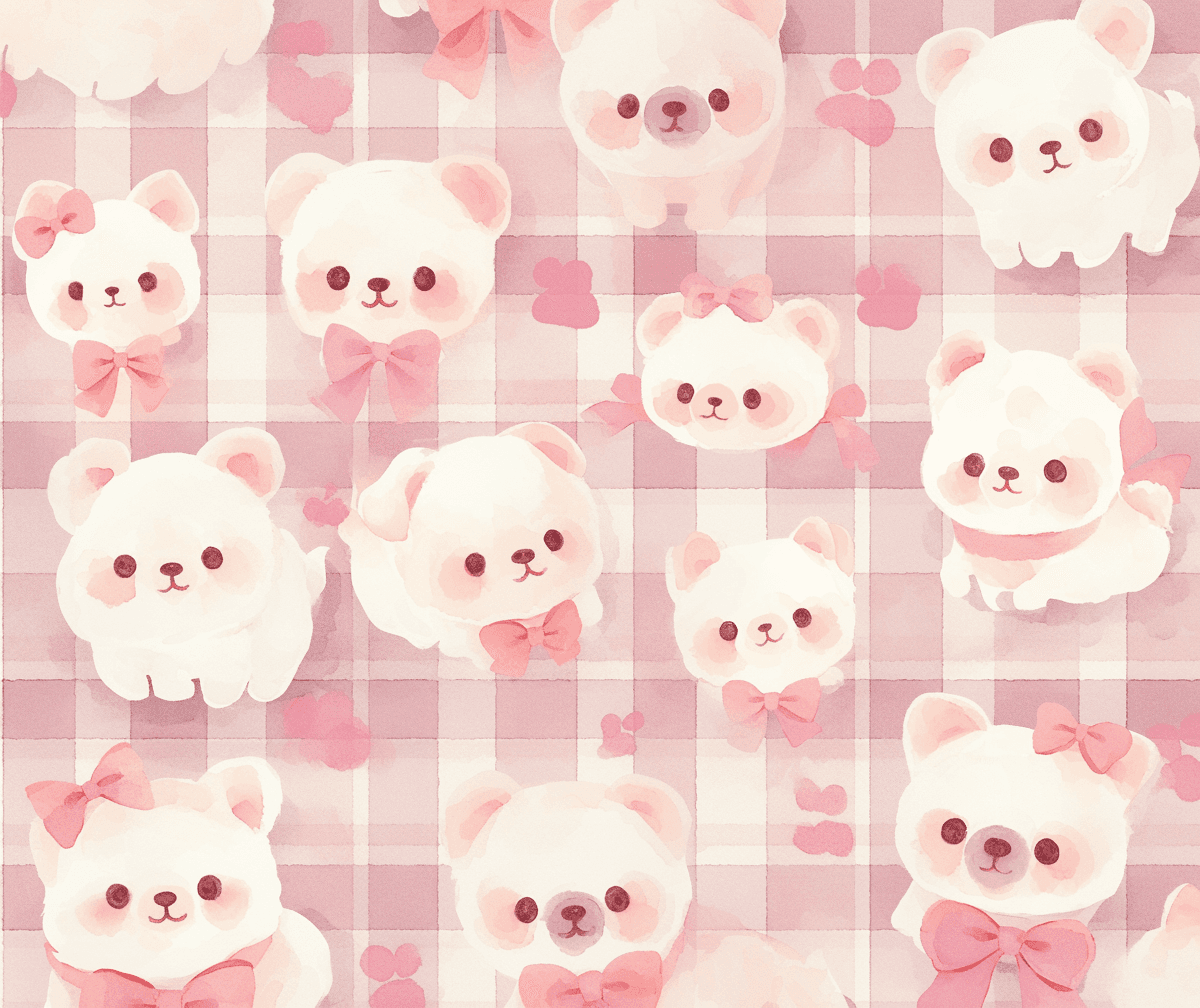 Bear 007 original repeating artwork