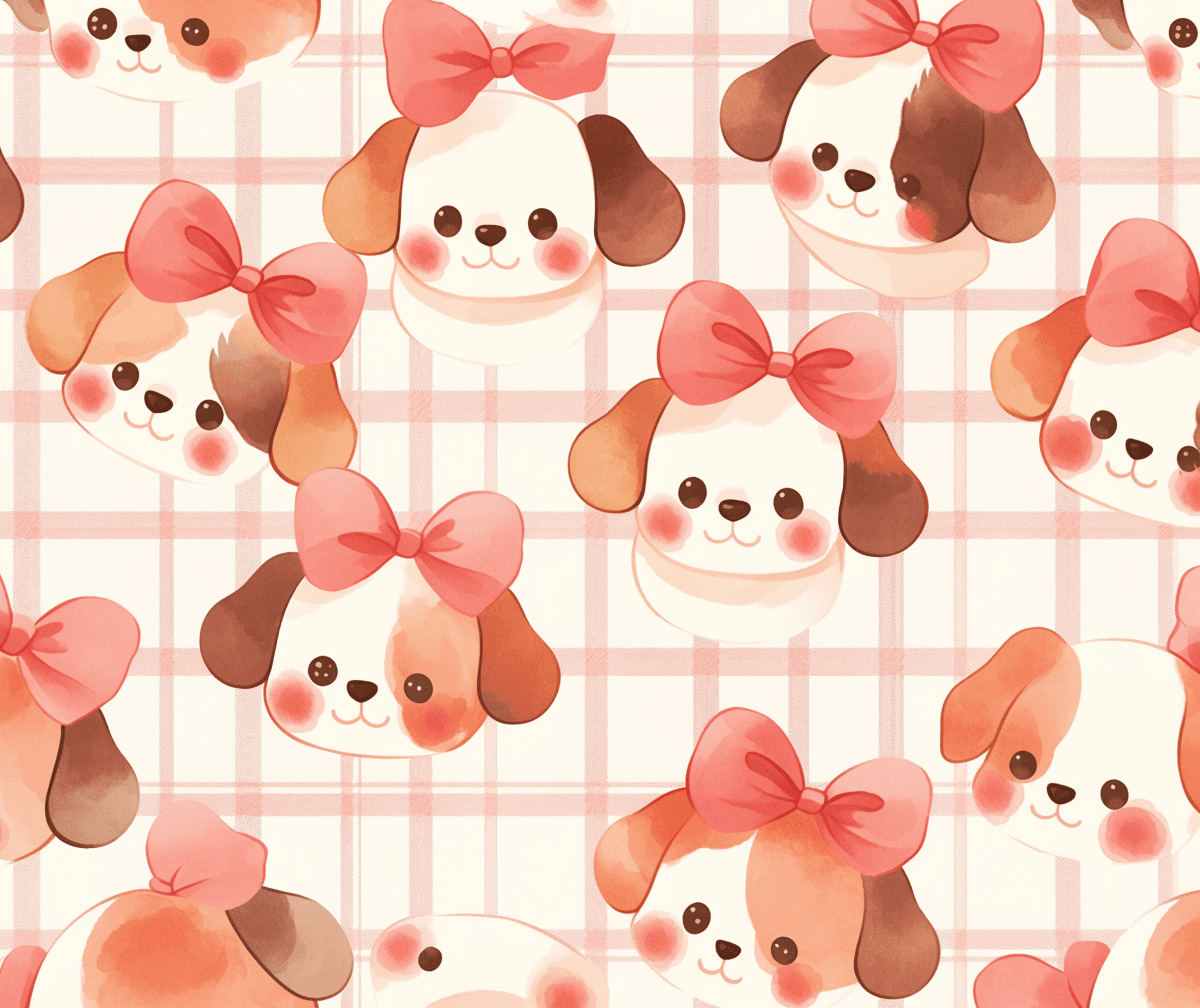 Dog 137 original repeating artwork