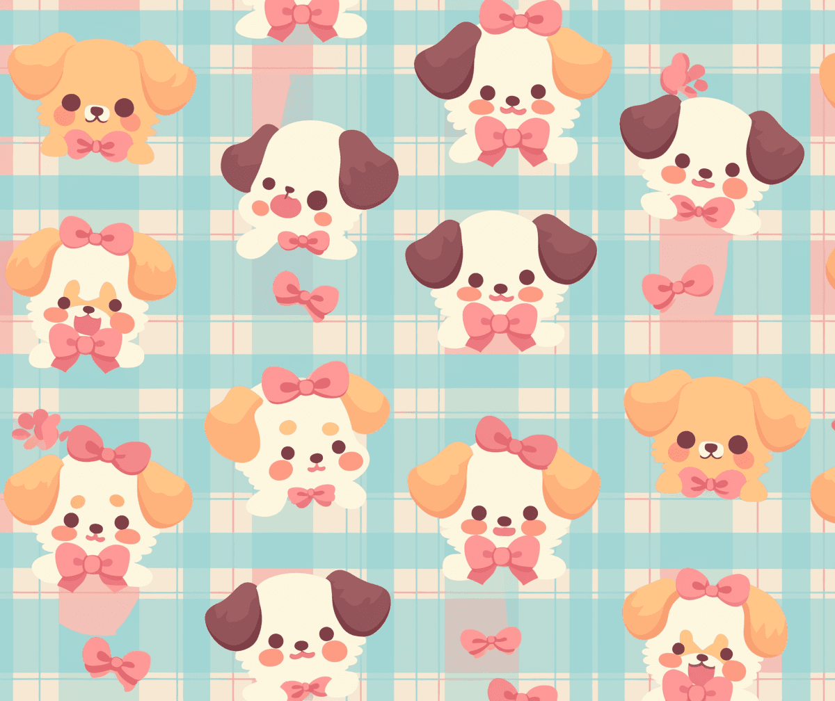 Dog 130 original repeating artwork