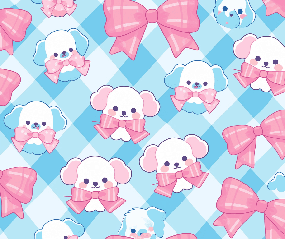 Dog 103 original repeating artwork
