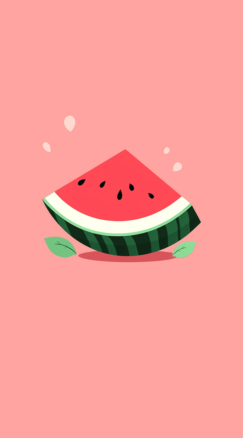 Watermelon Festival original repeating artwork