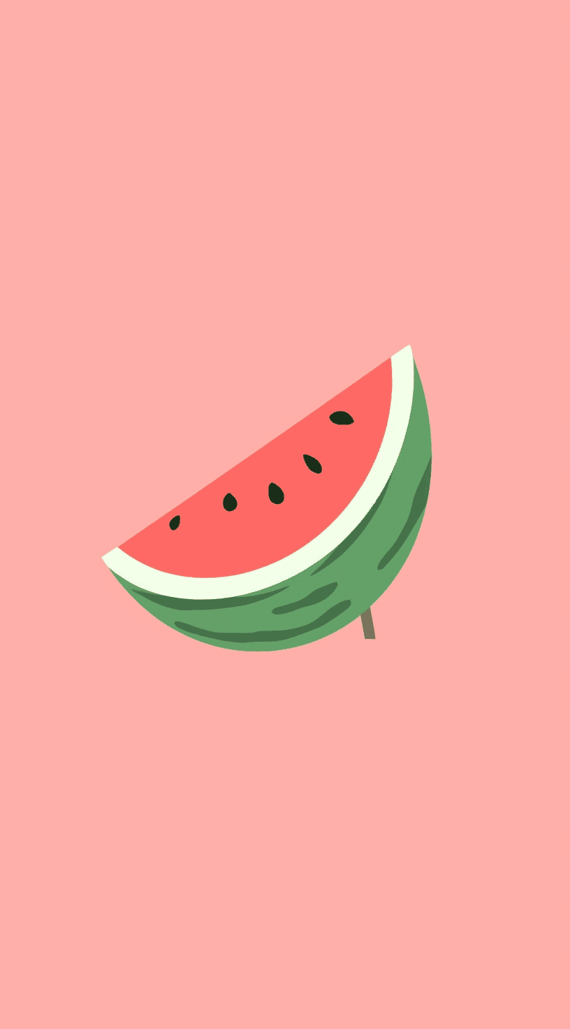 Watermelon Parade original repeating artwork