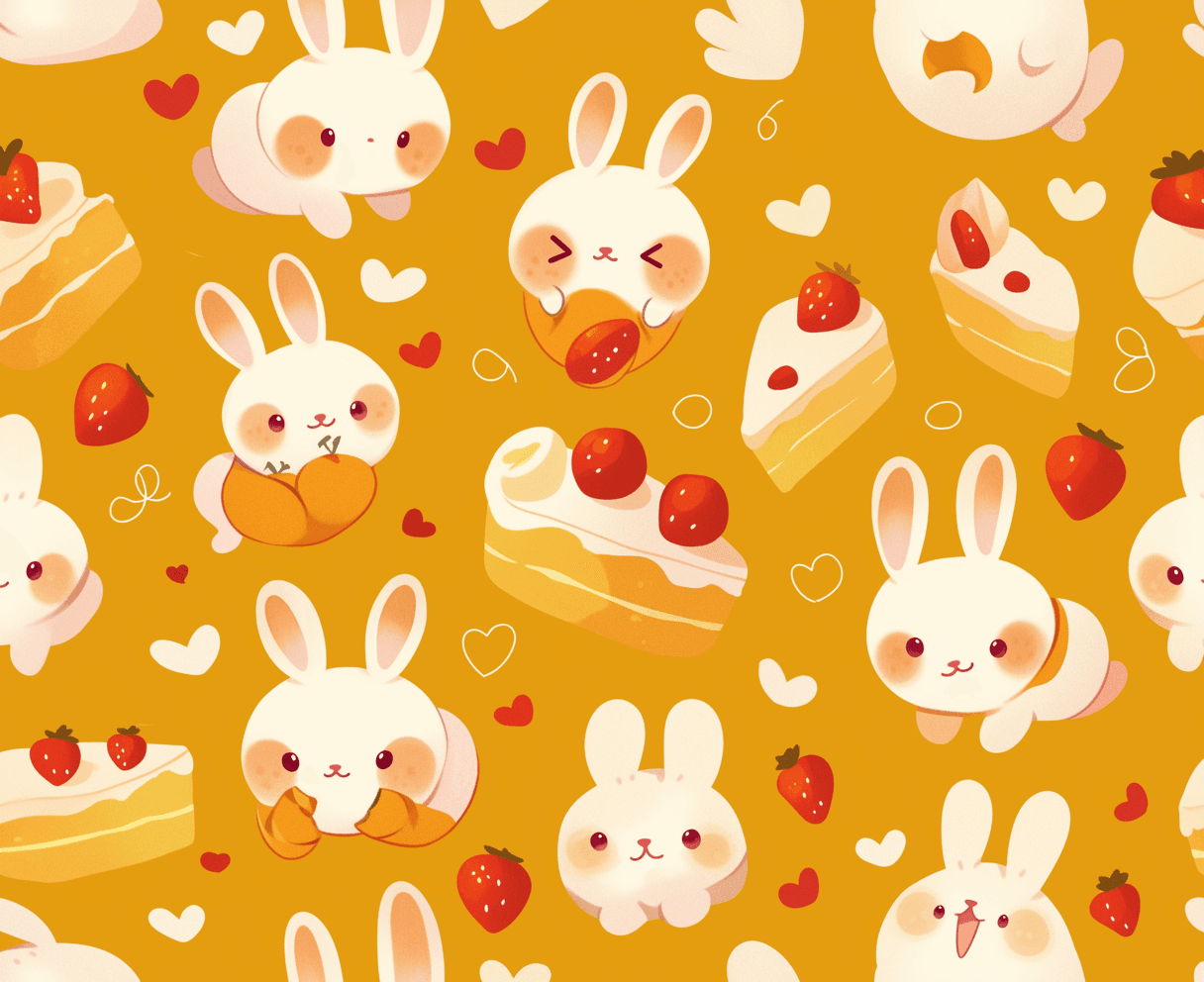 Bunny 256 original repeating artwork