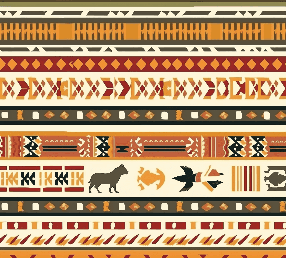 Boho Groove original repeating artwork