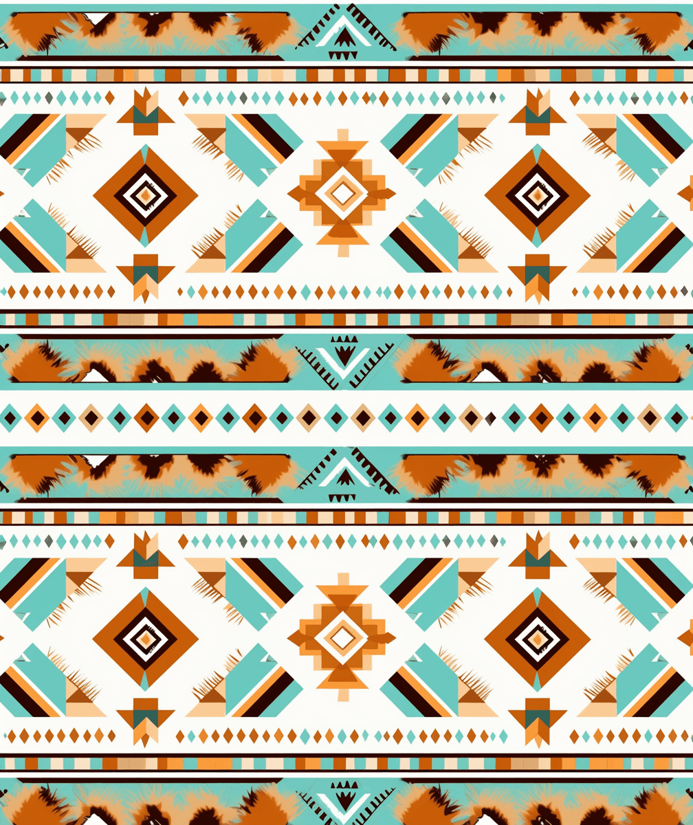 Boho Jam original repeating artwork