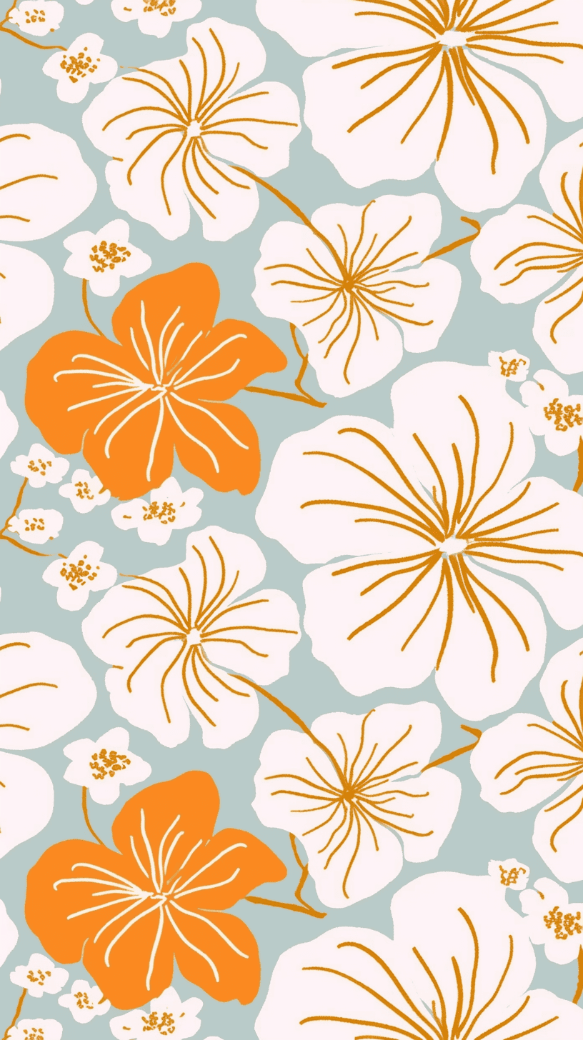 Blossom 444 original repeating artwork