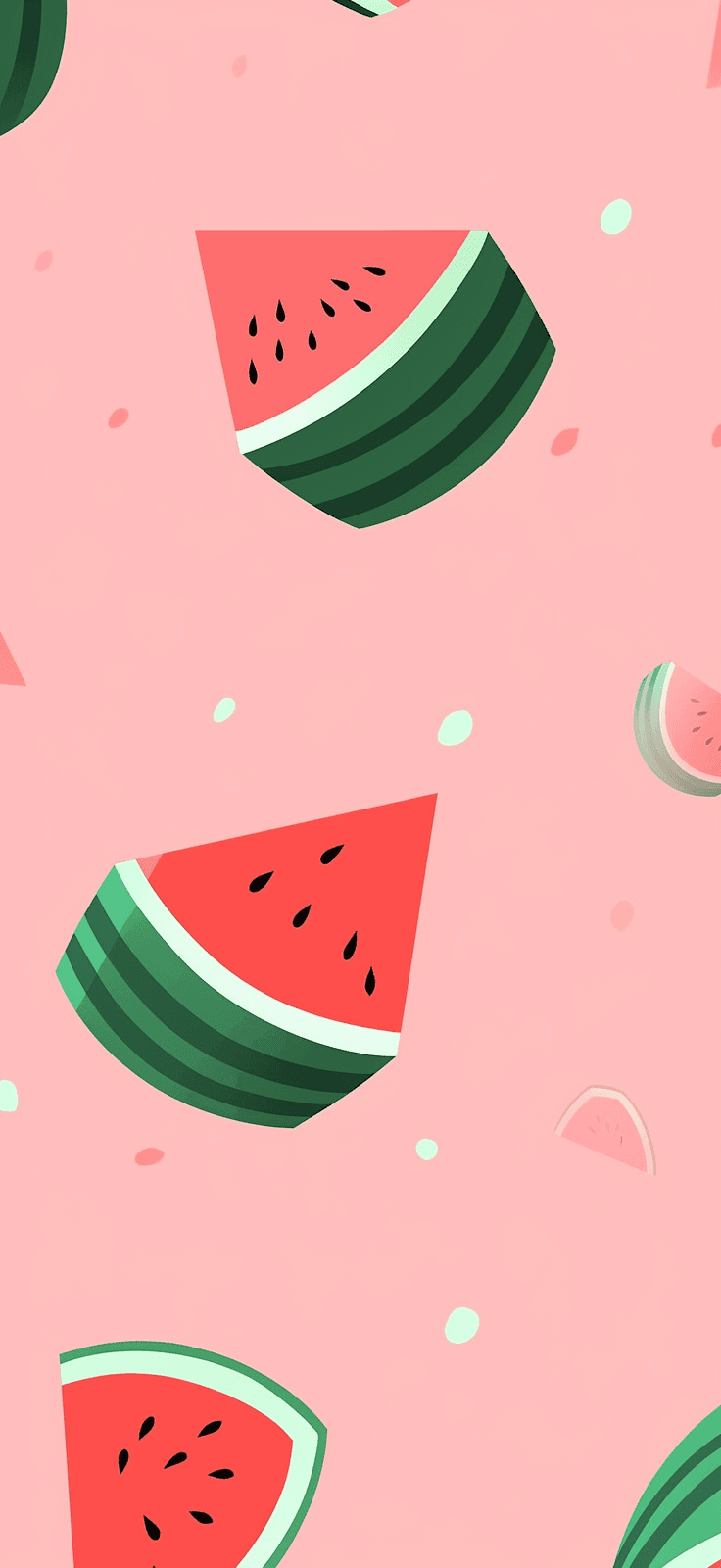 Watermelon Party original repeating artwork
