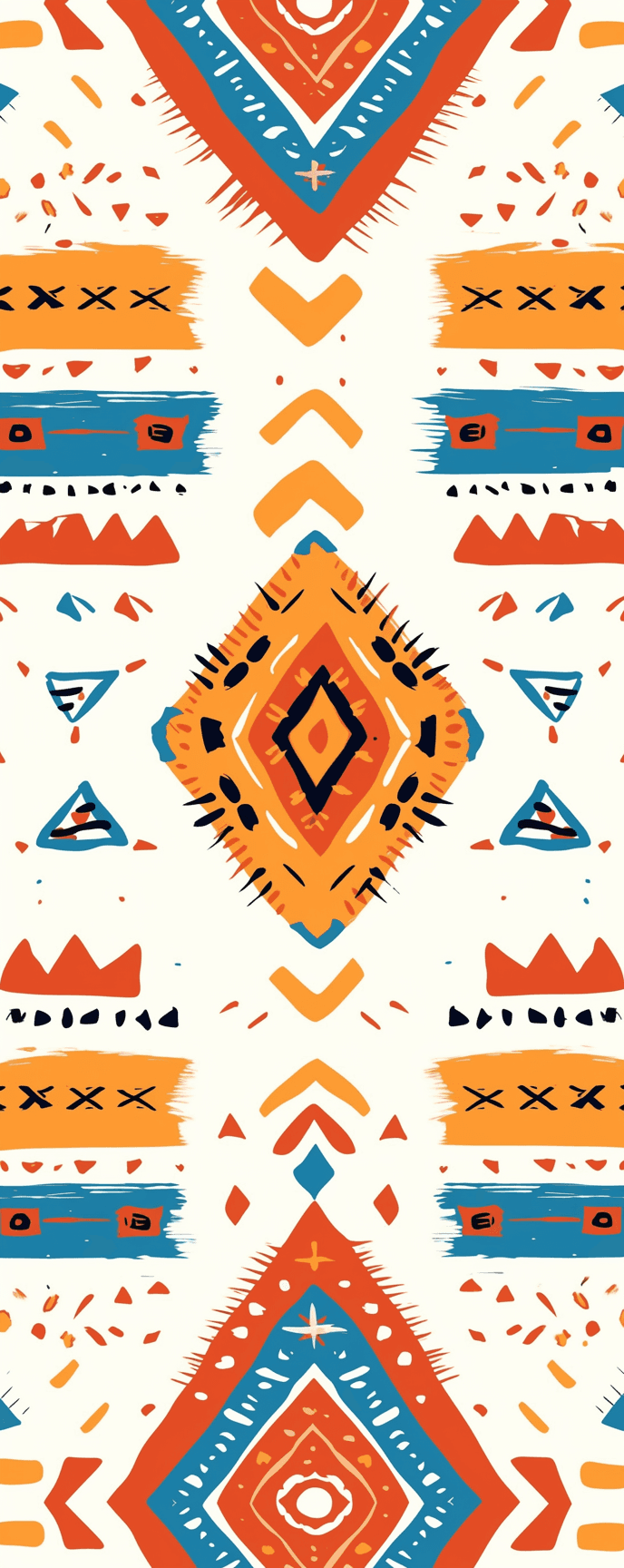 Boho Shine original repeating artwork