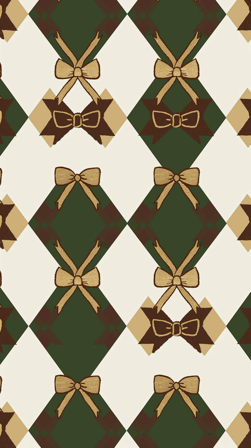 Bow 075 original repeating artwork