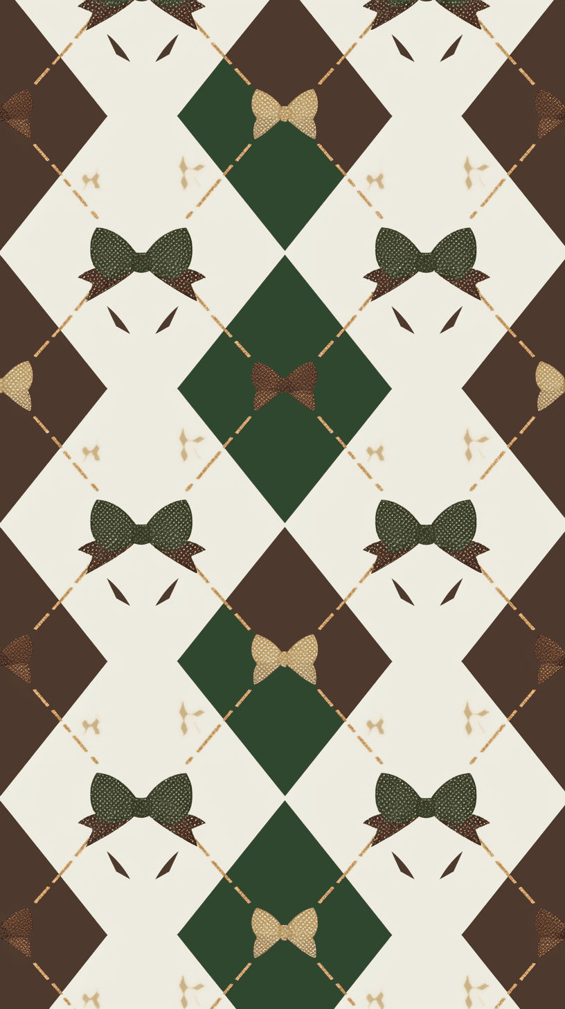 Bow Carnival original repeating artwork