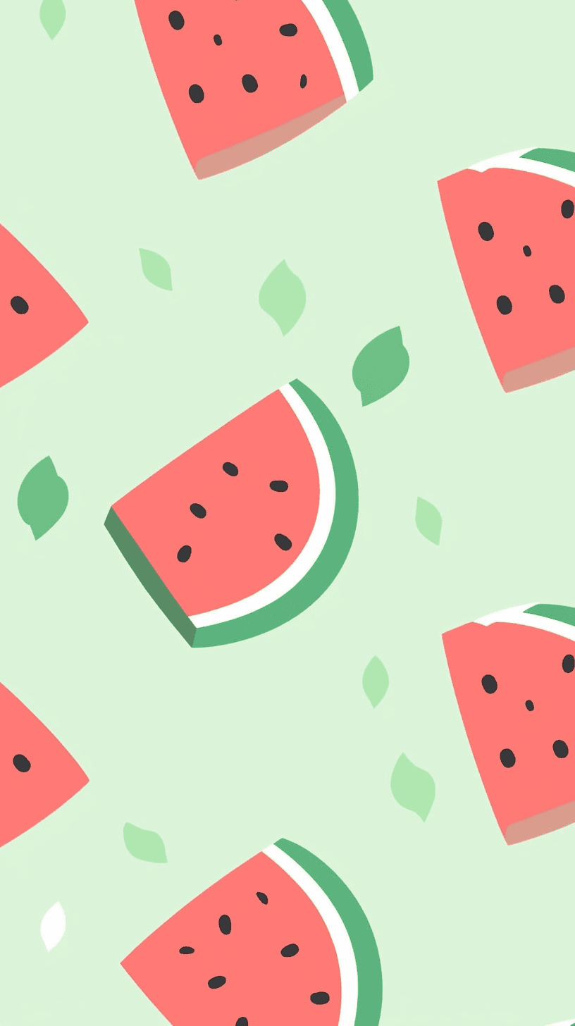 Watermelon Team original repeating artwork