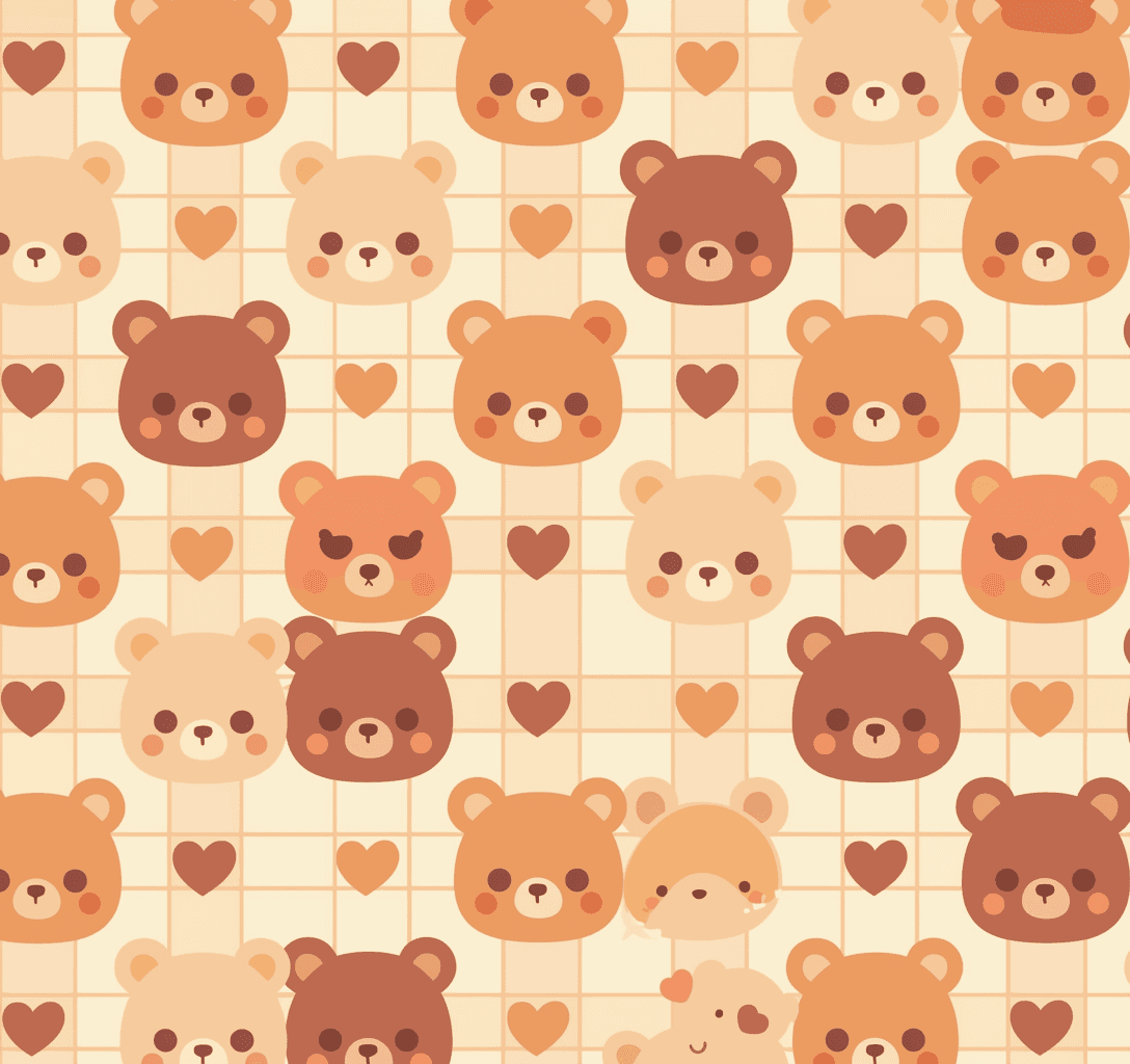 Bear 554 original repeating artwork