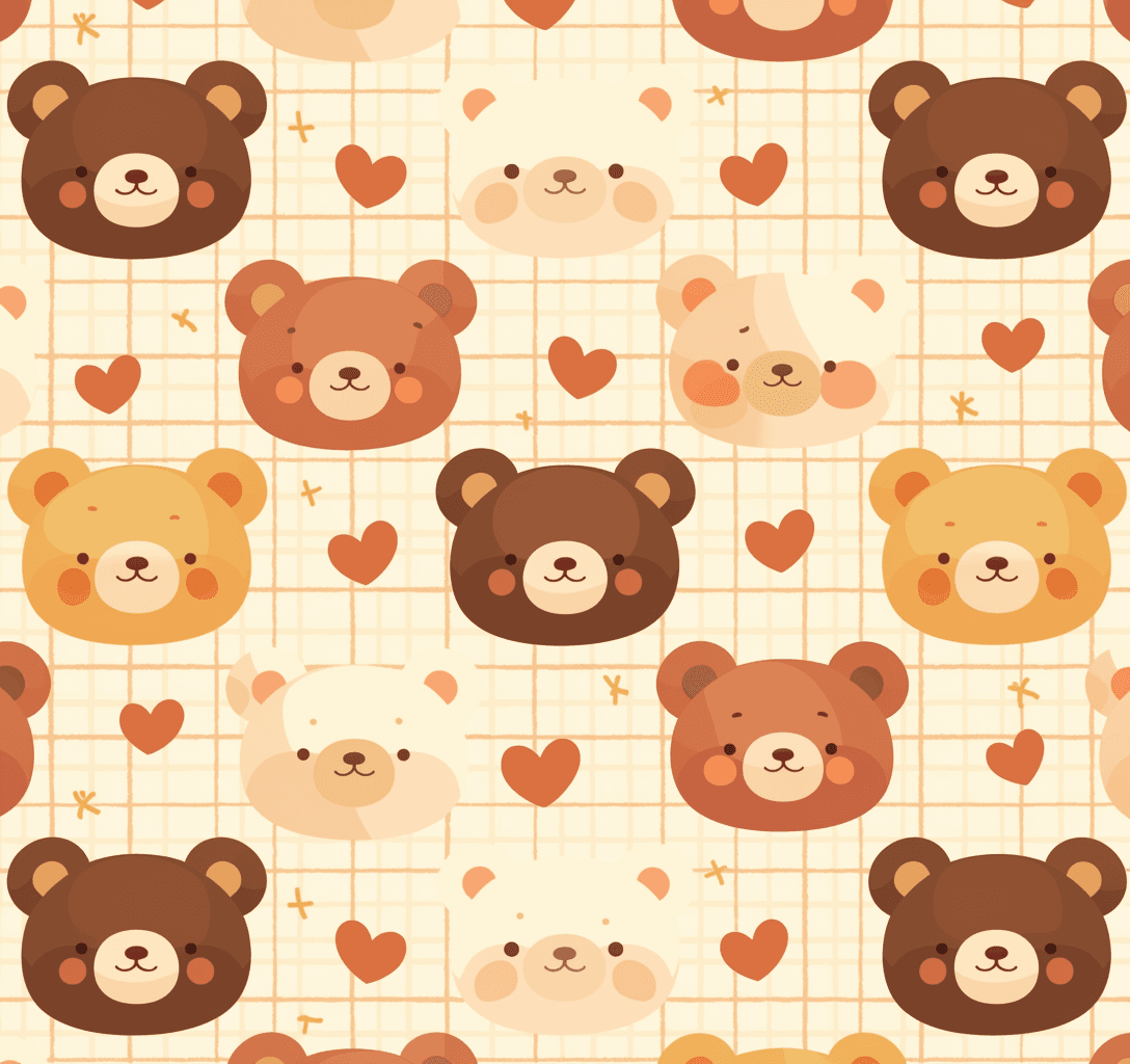 Bear 461 original repeating artwork