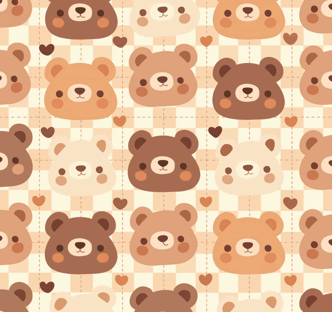 Bear 627 original repeating artwork