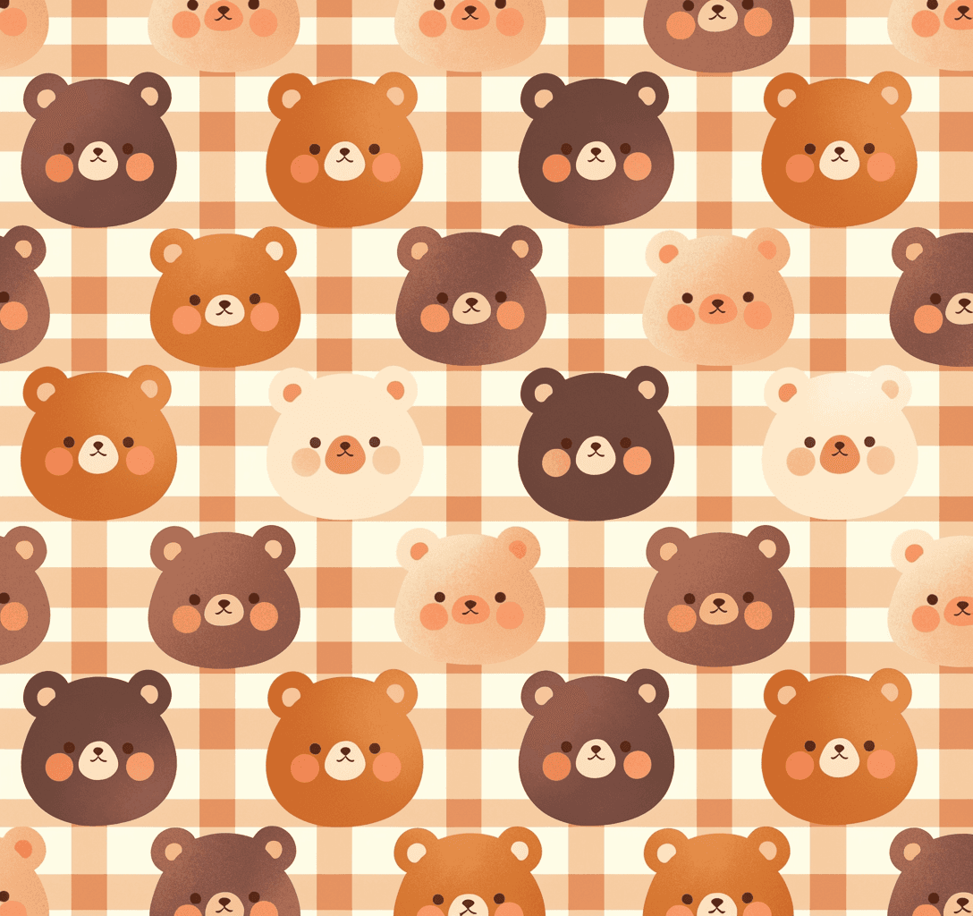 Bear 476 original repeating artwork