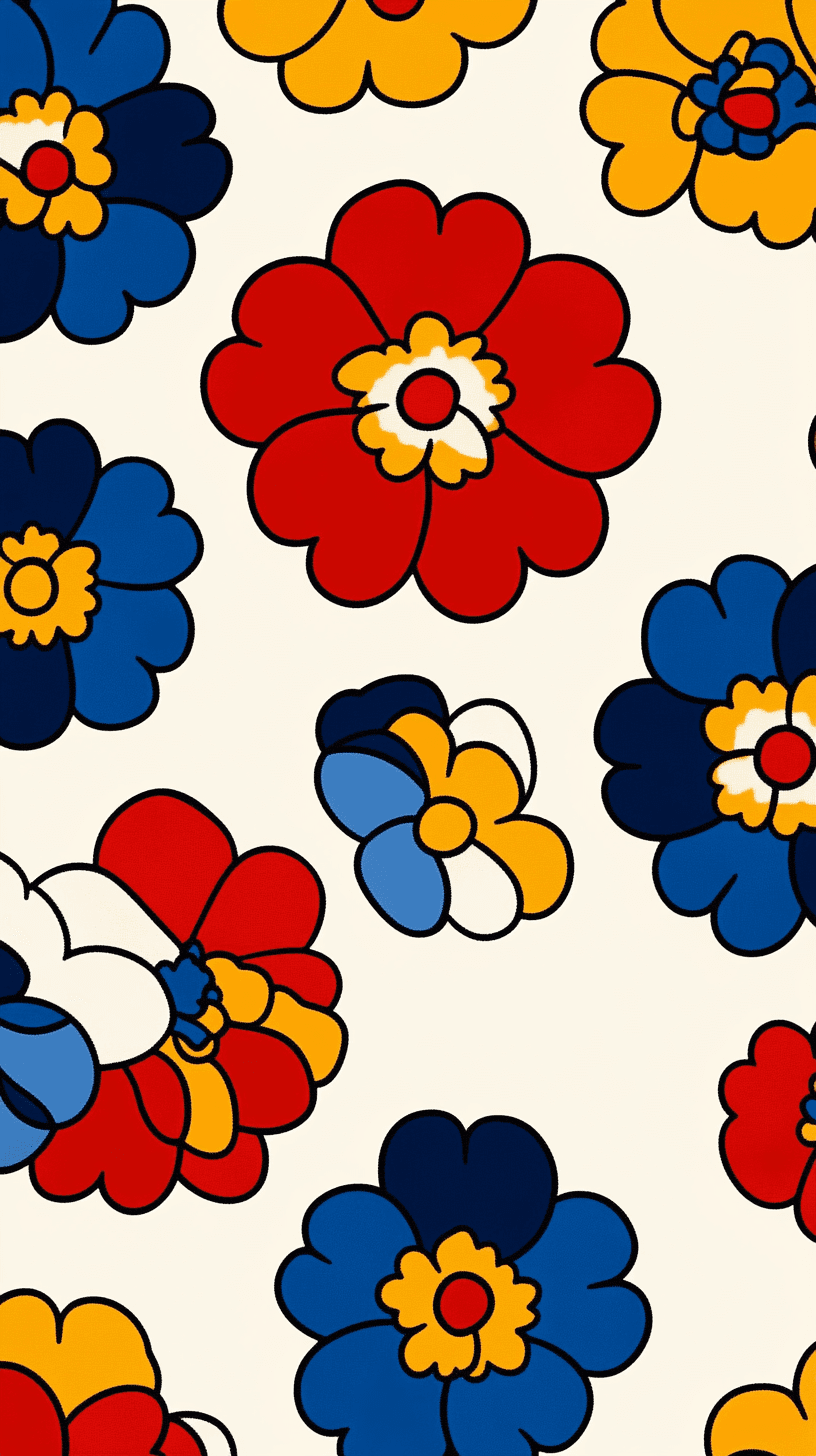 Blossom 555 original repeating artwork