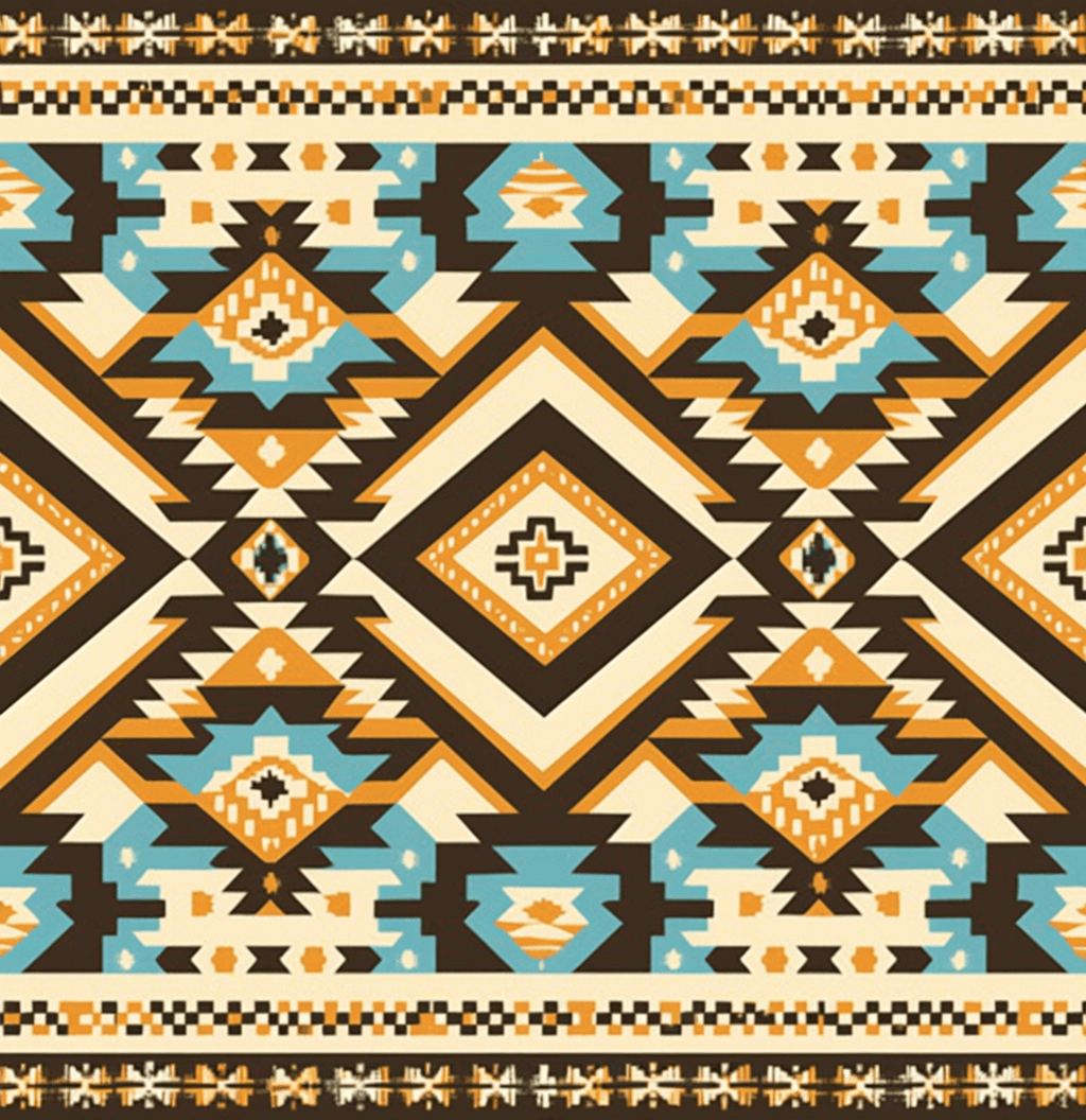 Boho Prism original repeating artwork