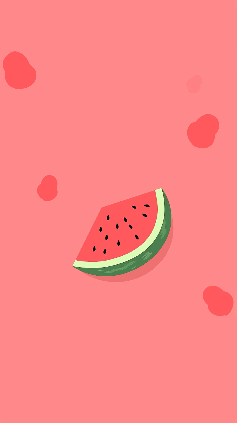 Watermelon Tribe original repeating artwork