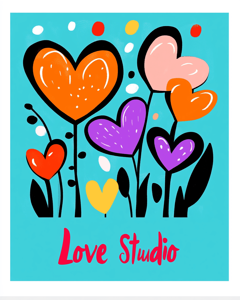 Heart 082 original repeating artwork