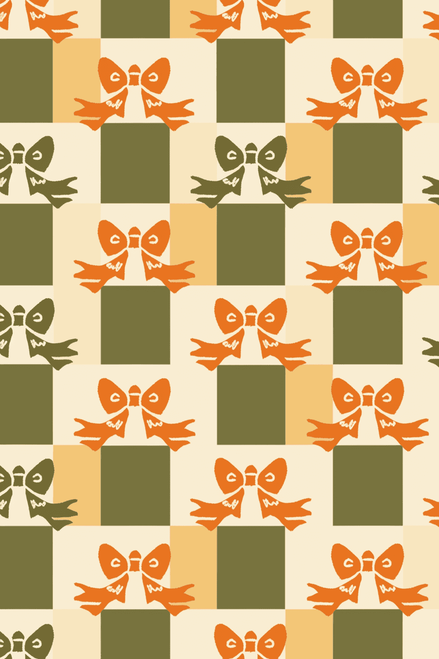 Bow 173 original repeating artwork
