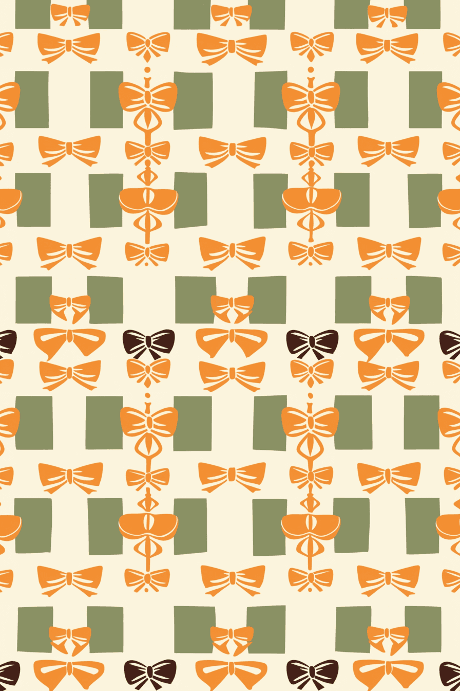 Bow 461 original repeating artwork