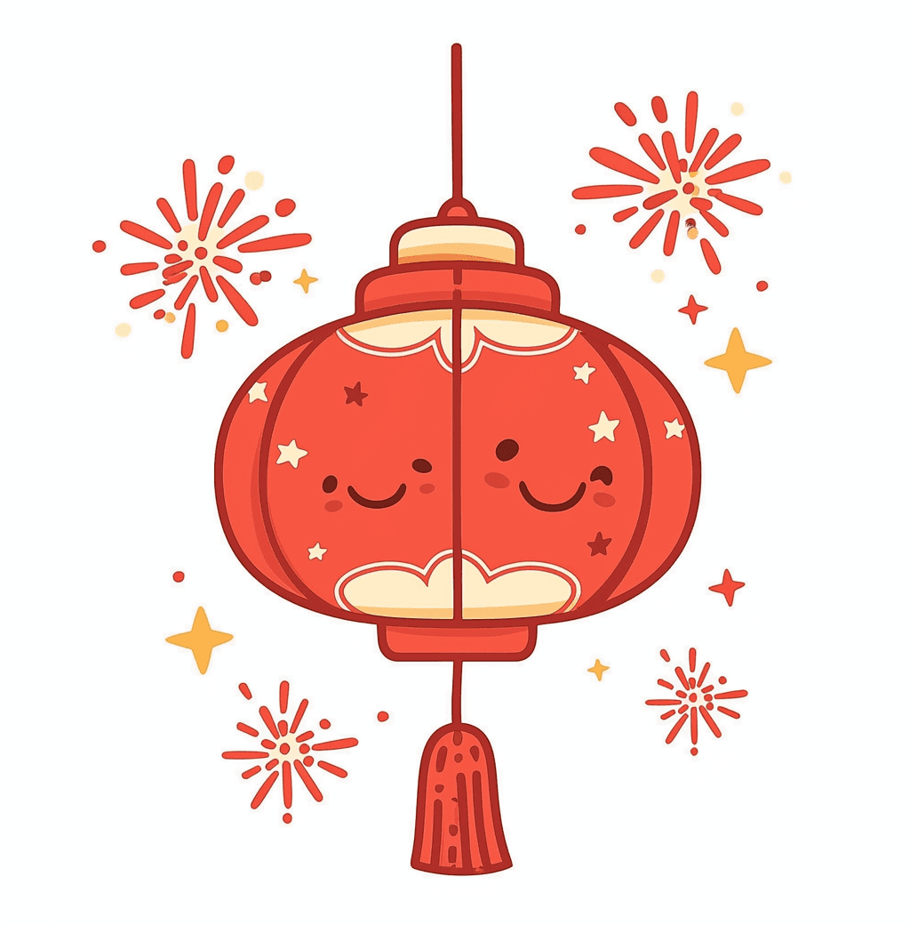 Lantern Pals original repeating artwork