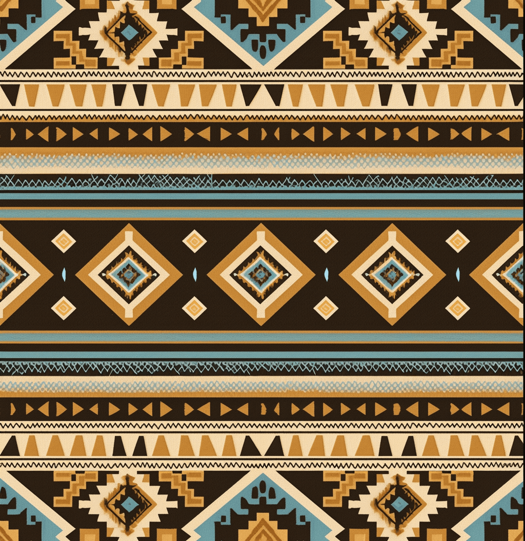 Boho Starlight original repeating artwork