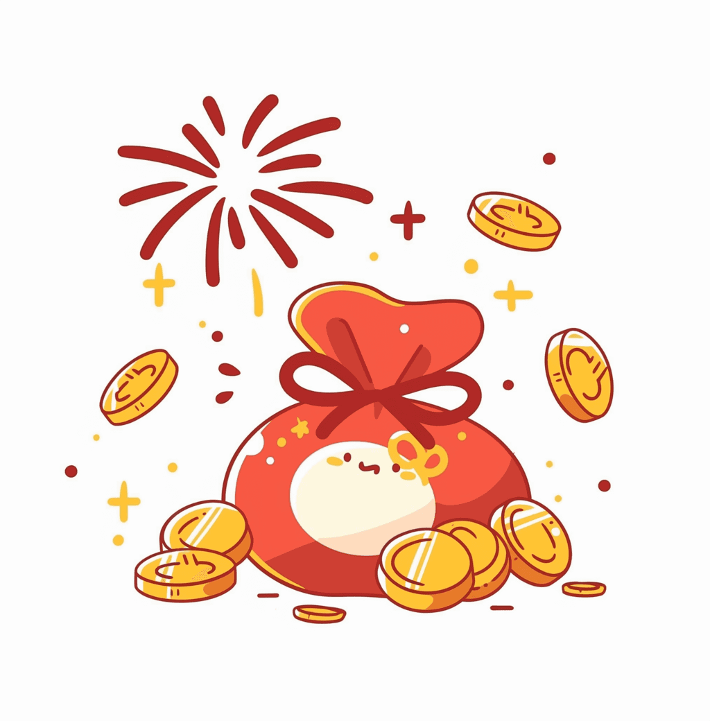 Money Bag Club original repeating artwork