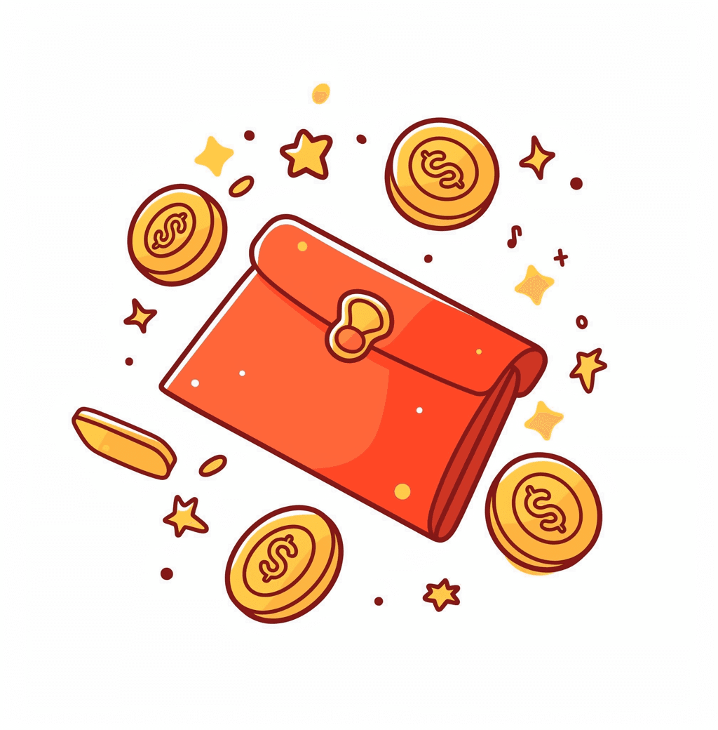 Red Envelope original repeating artwork