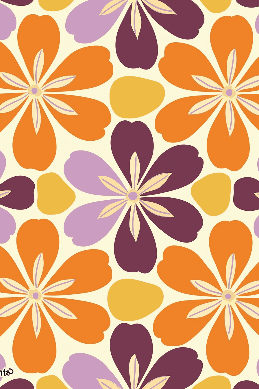 Blossom 662 original repeating artwork