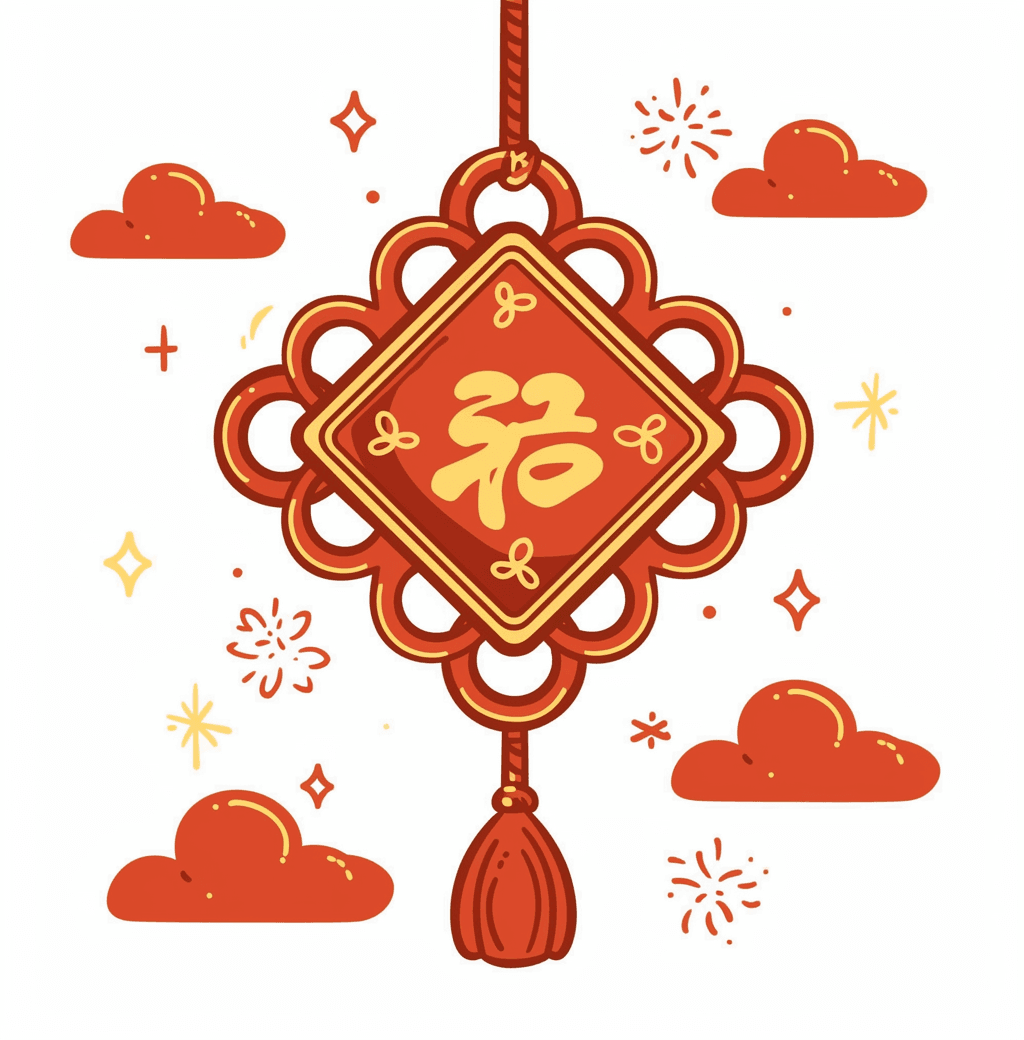 Chinese Knot Crew original repeating artwork