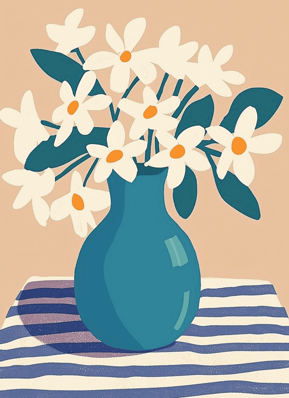 Blossom 652 original repeating artwork