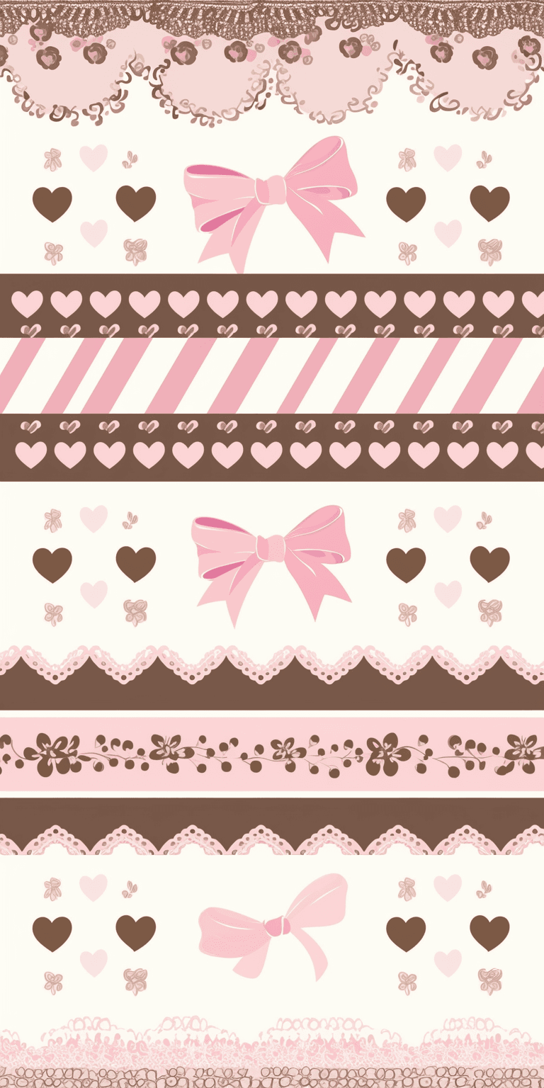 Bow 564 original repeating artwork