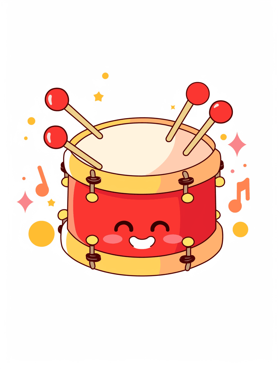Drum 003 original repeating artwork
