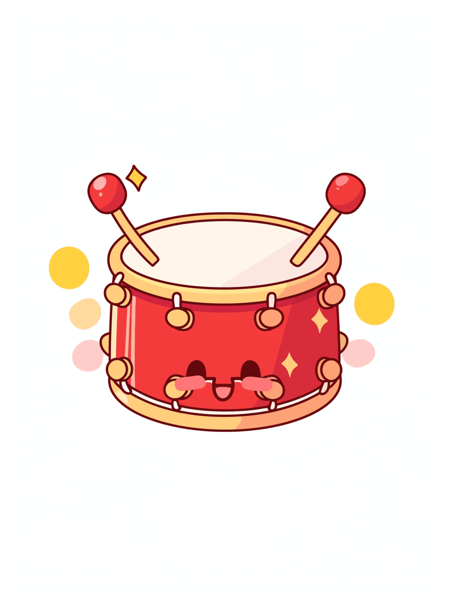 Drum 005 original repeating artwork