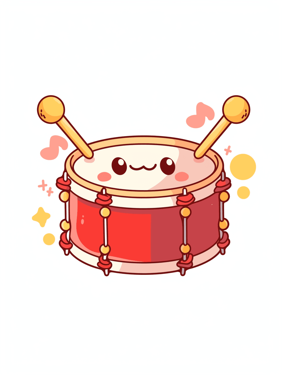 Drum 002 original repeating artwork