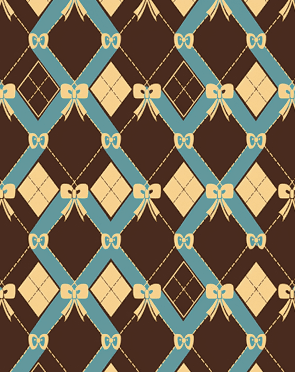 Bow 072 original repeating artwork