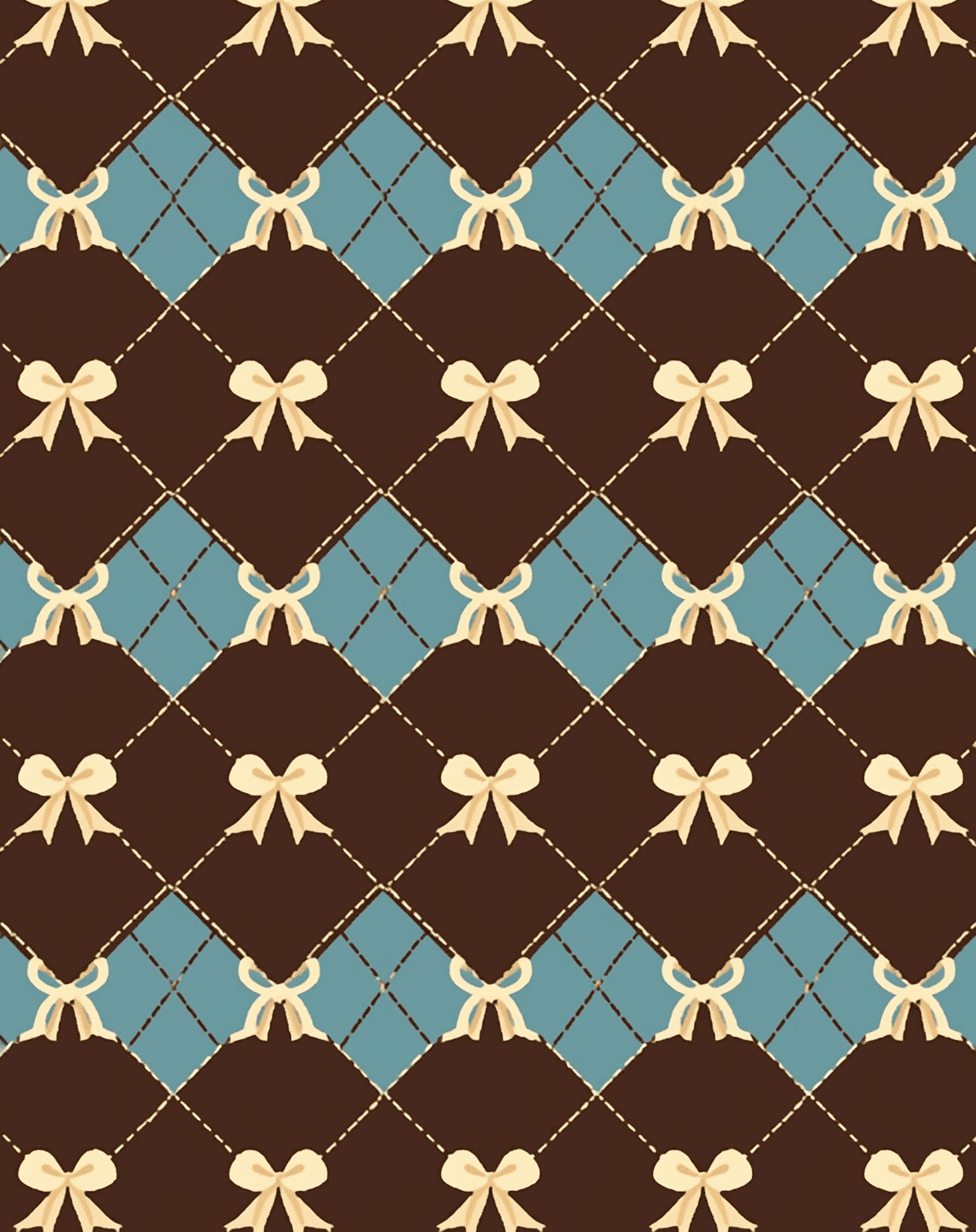 Bow 087 original repeating artwork
